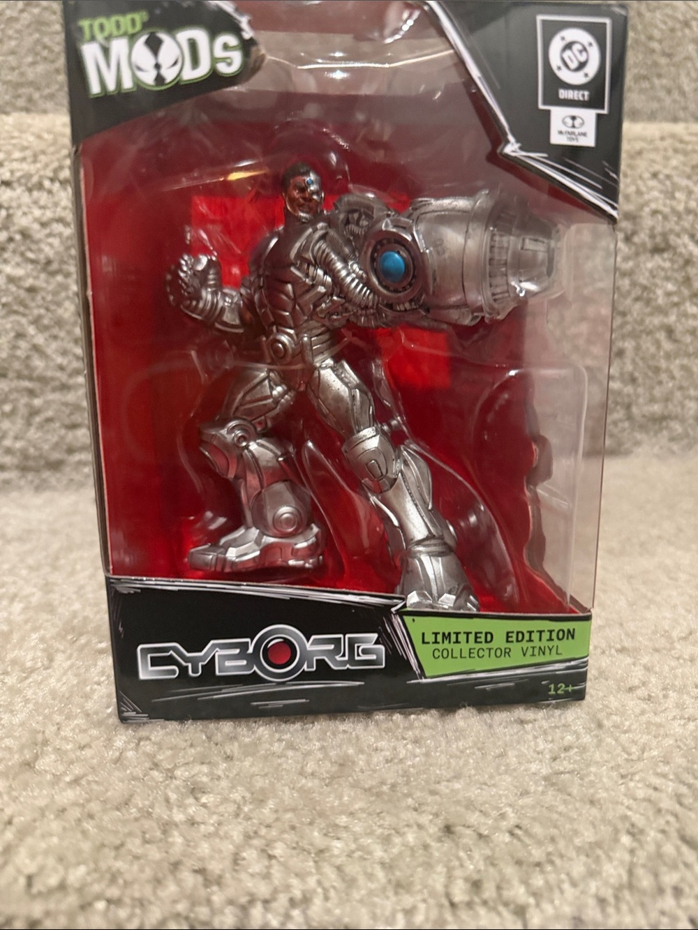 Cyborg Limited Edition Silver Collector Vinyl